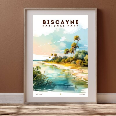 Biscayne National Park Poster, Travel Art, Office Poster, Home Decor | S8 - image4